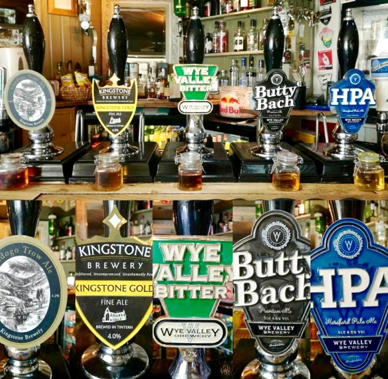 The Three Tuns Hotel Chepstow Luaran gambar