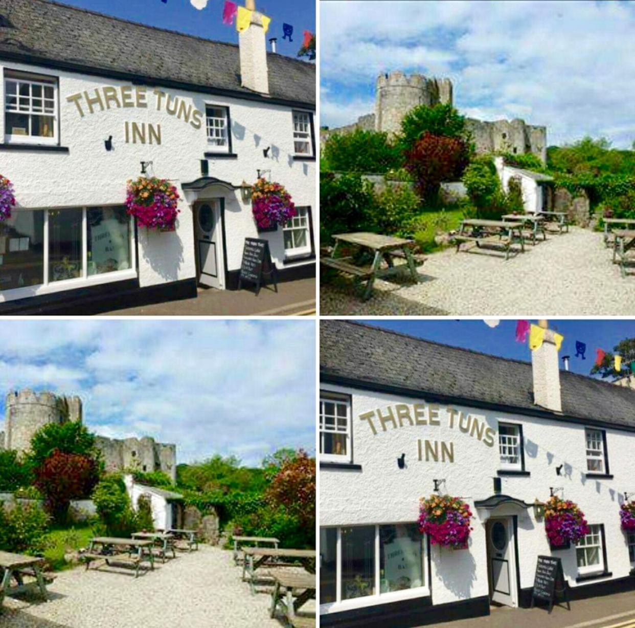 The Three Tuns Hotel Chepstow Luaran gambar